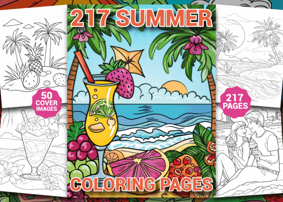 Download 217 Summer Coloring Pages for Adults - Coloring pages for adult Collection