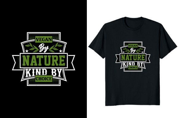 Download Vegan by Nature Kind by Choice T-shirt - Premium Resources